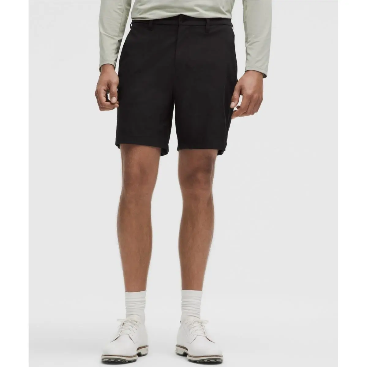 Lululemon Abc Classic Fit Golf Commission Warpstreme Shorts Black - 31 X 9