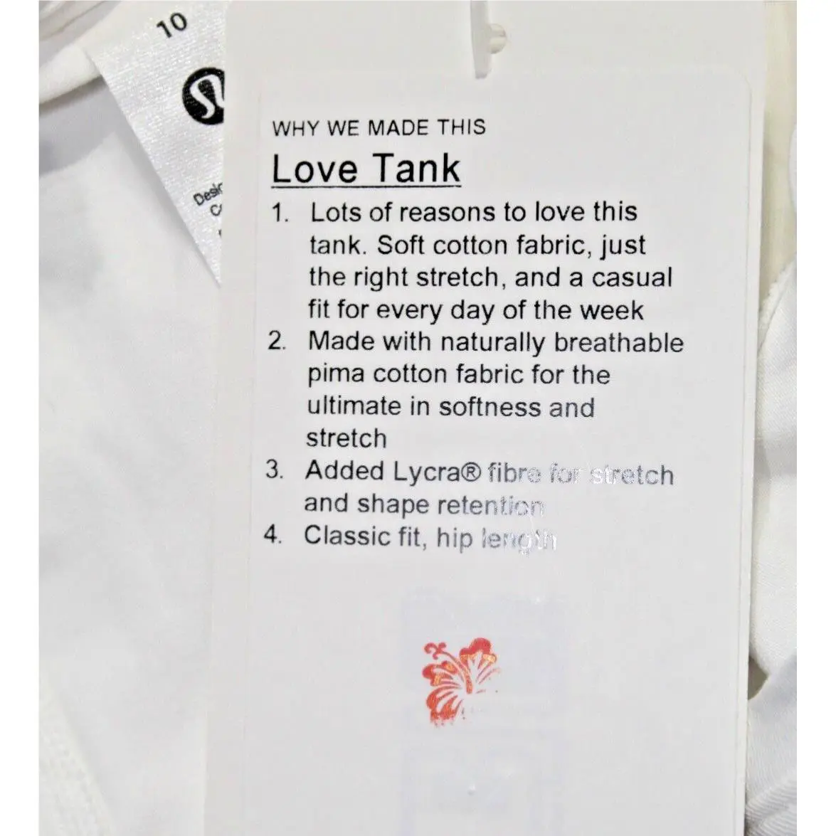 Lululemon clothing - Lululemon Love Tank - Love Tank - White 3