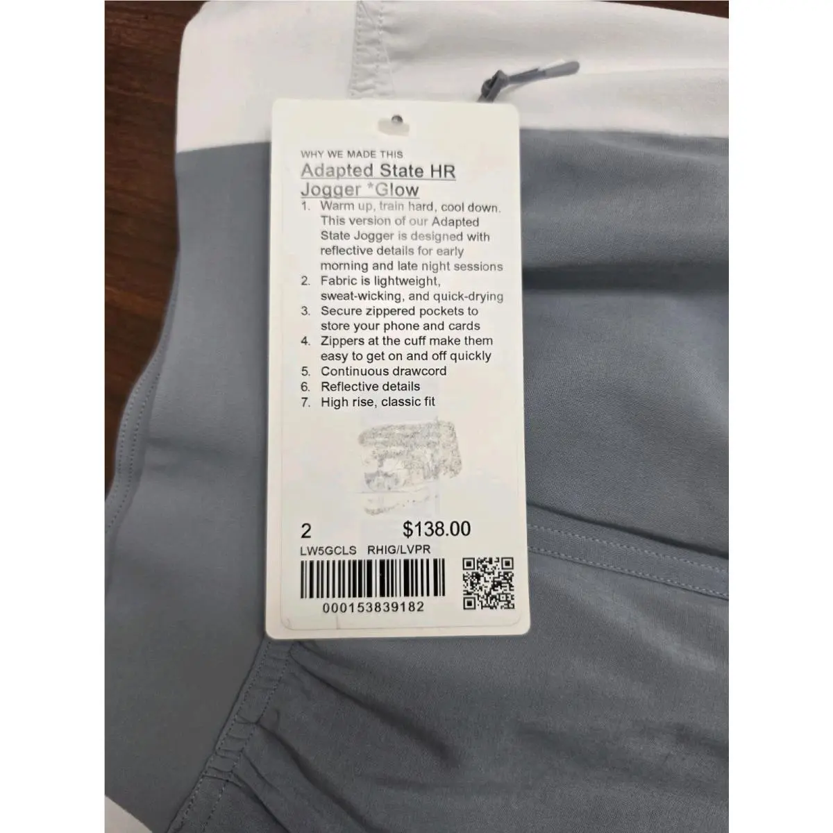 Lululemon clothing - Gray 2