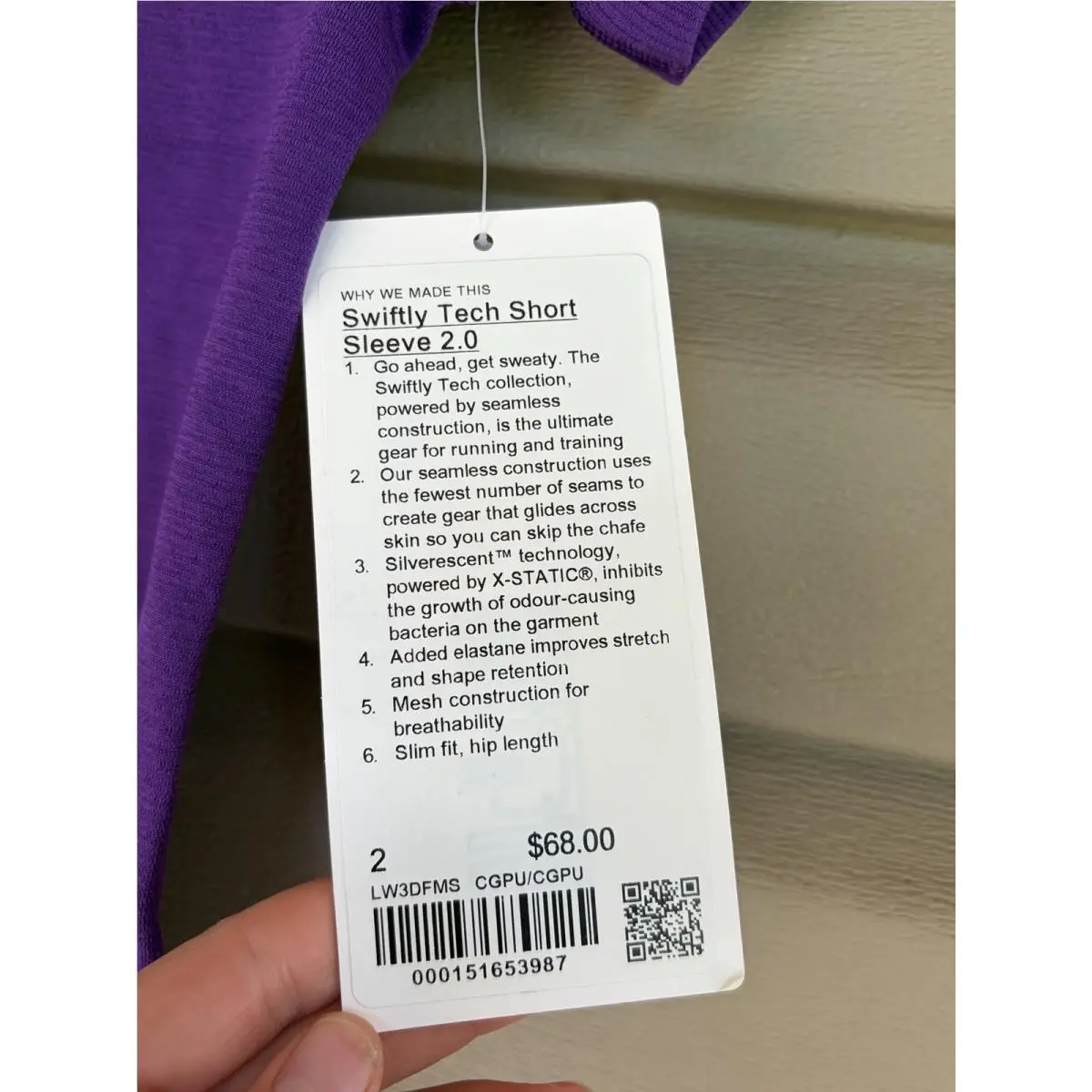 Lululemon clothing - Purple 2