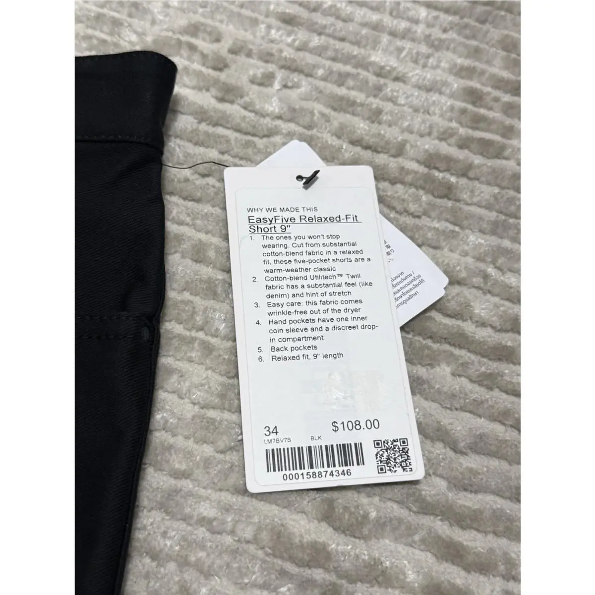 Lululemon clothing - Black 5