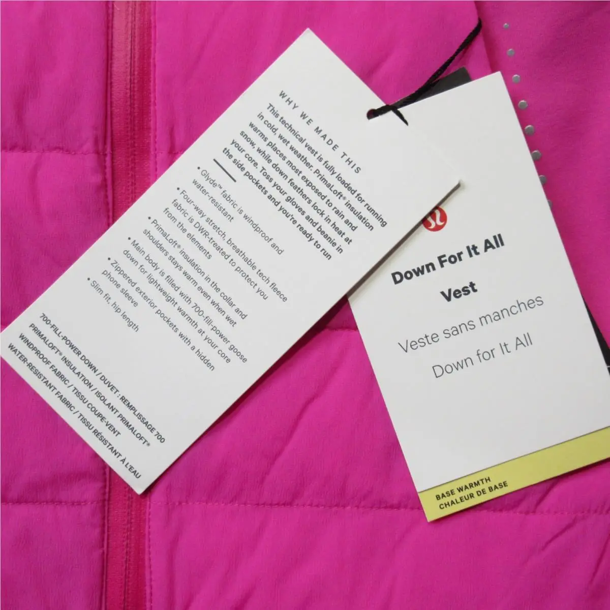 Lululemon clothing - Pink 2