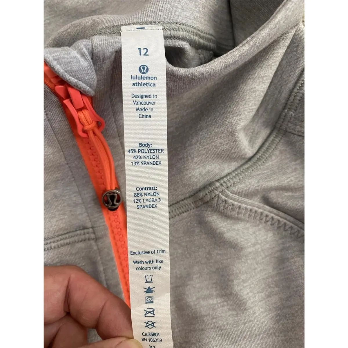 Lululemon clothing - Gray 8