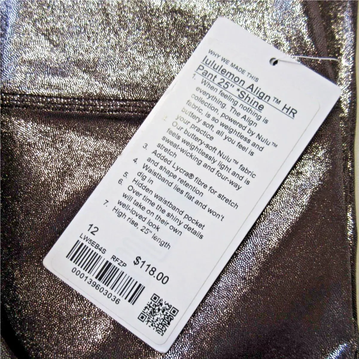 Lululemon clothing - Brown 1