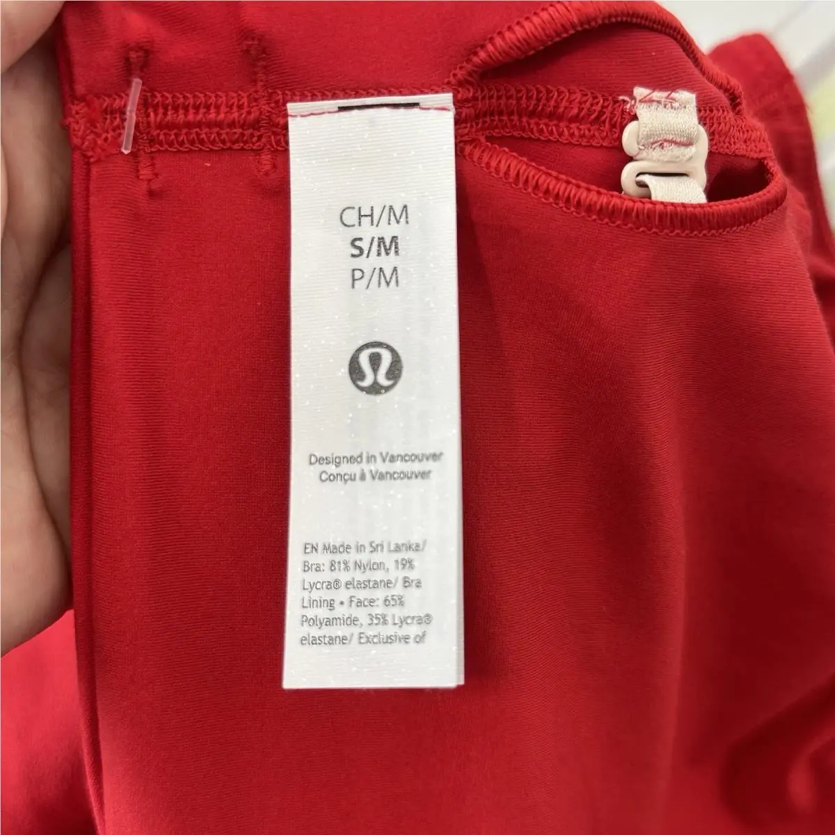 Lululemon clothing - Red 8