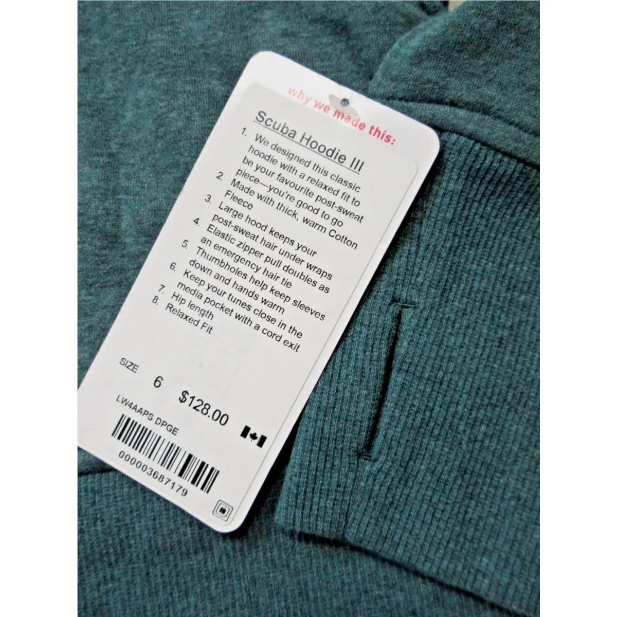 Lululemon clothing - Green 1