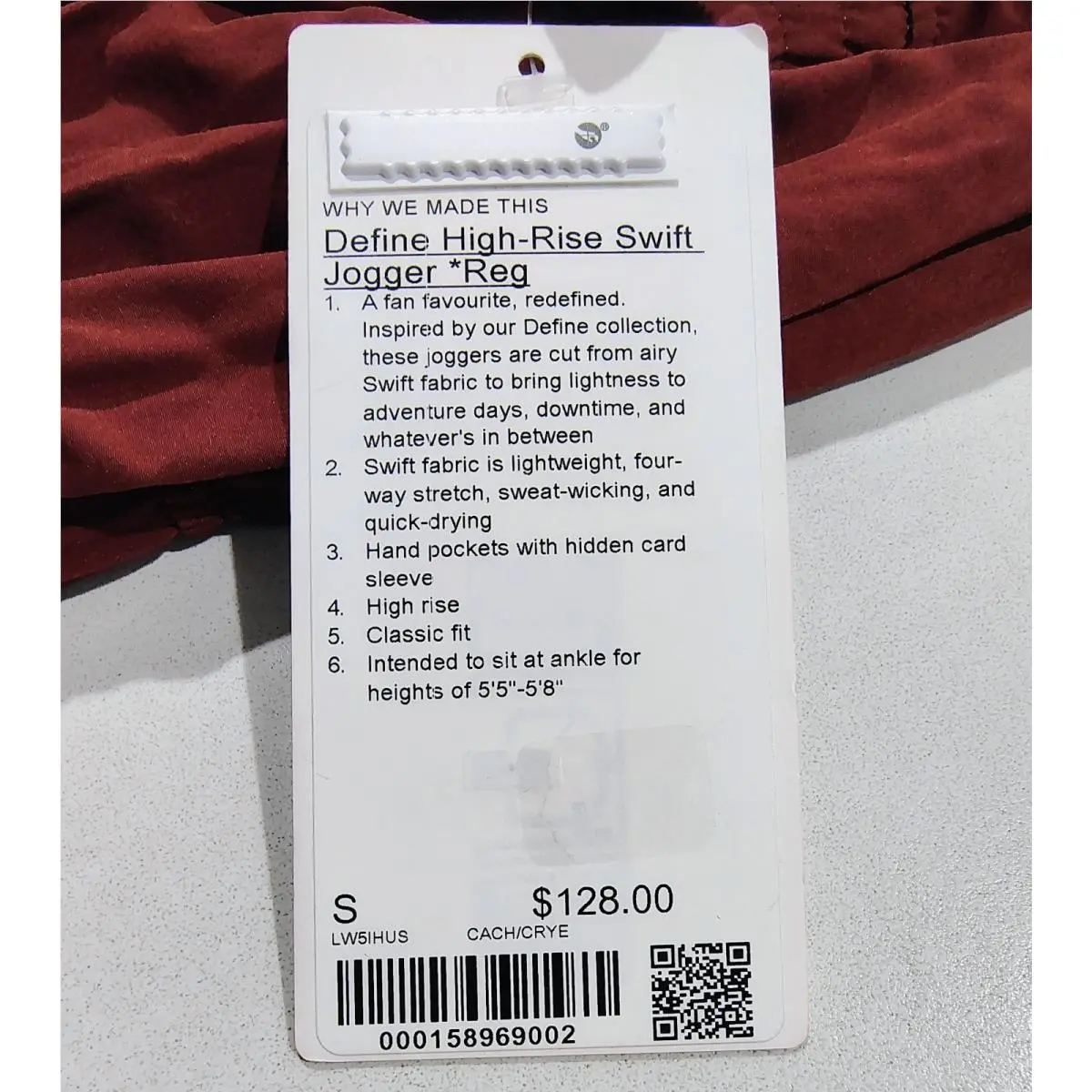 Lululemon clothing - Cherry Amber 2