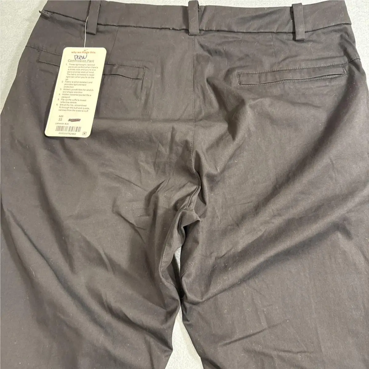 Lululemon clothing - Lululemon Commission - Commission - LM5440S - Black 8