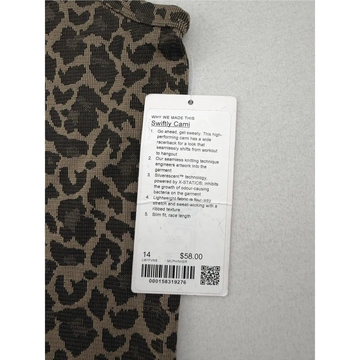 Lululemon clothing - Swiftly Cami - Swiftly Cami - Brown 0