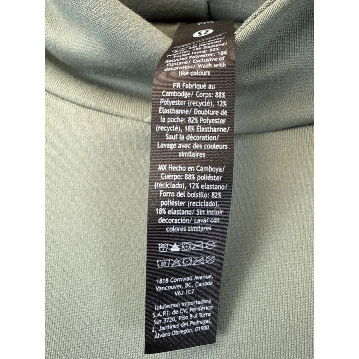 Lululemon clothing - Green 9