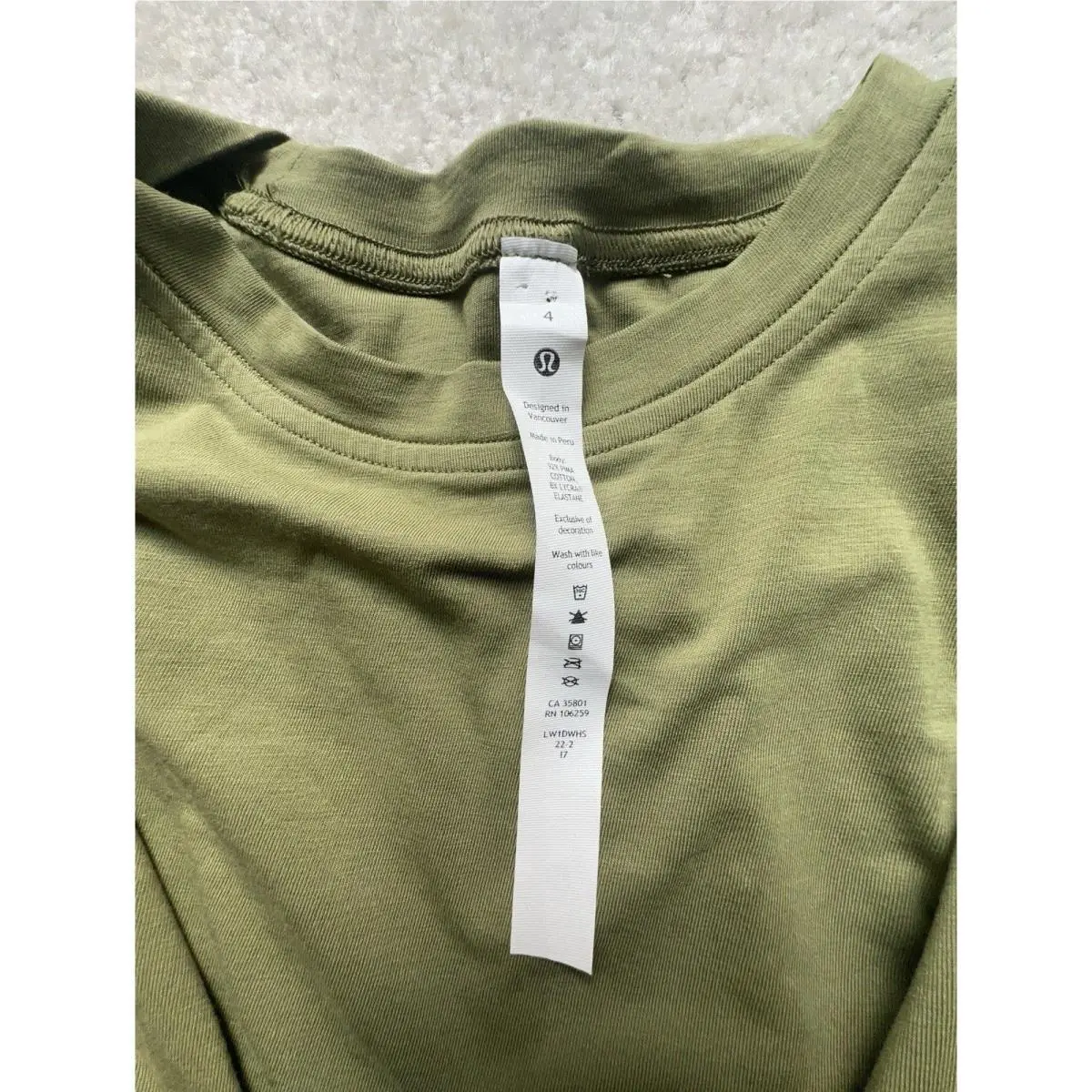 Lululemon clothing - Green 7