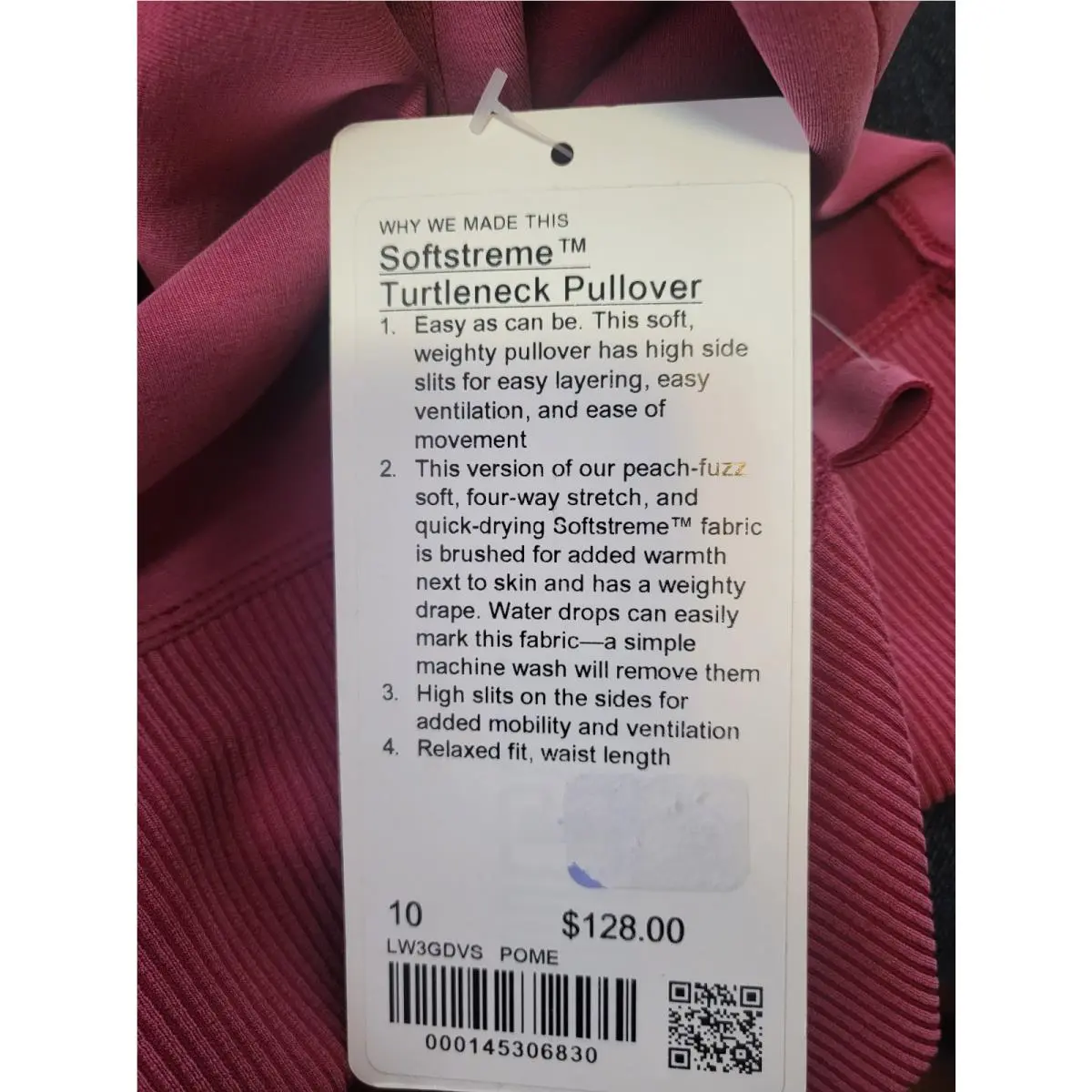Lululemon clothing - Pink Red 8
