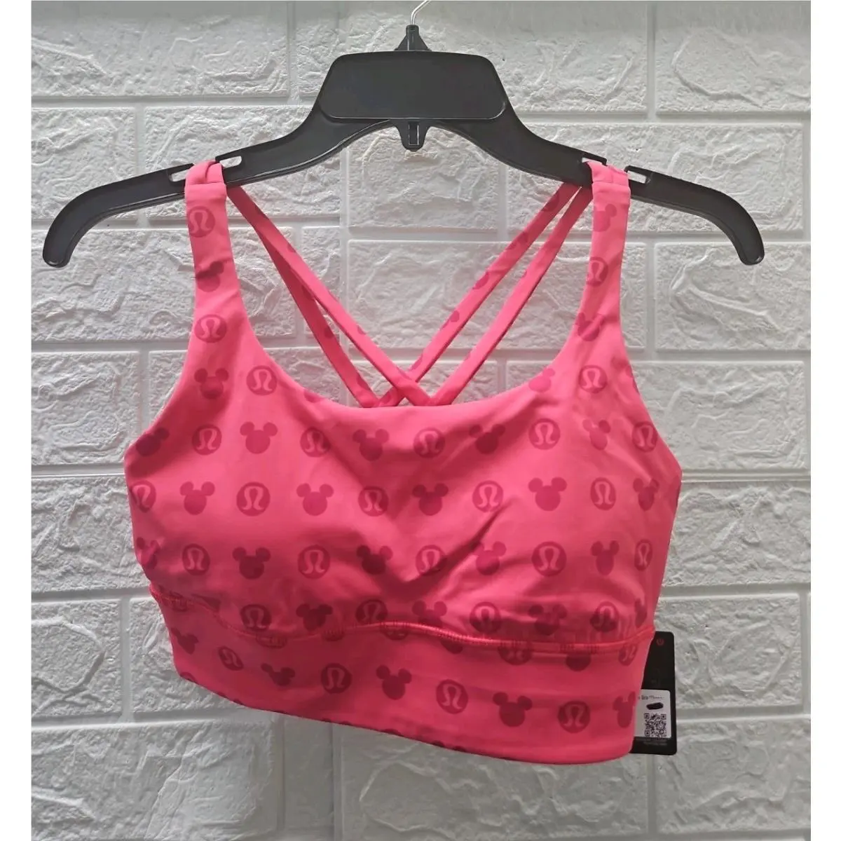 Disney By Lululemon Energy Longline Bra Medium Support Size 6