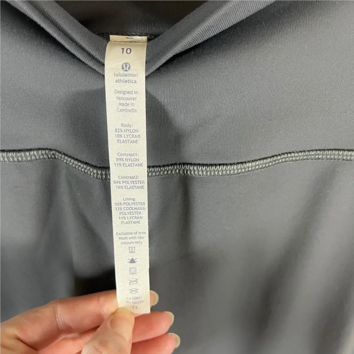 Lululemon clothing - Wunder Under Pant Hi-Rise *SE - Gray 5