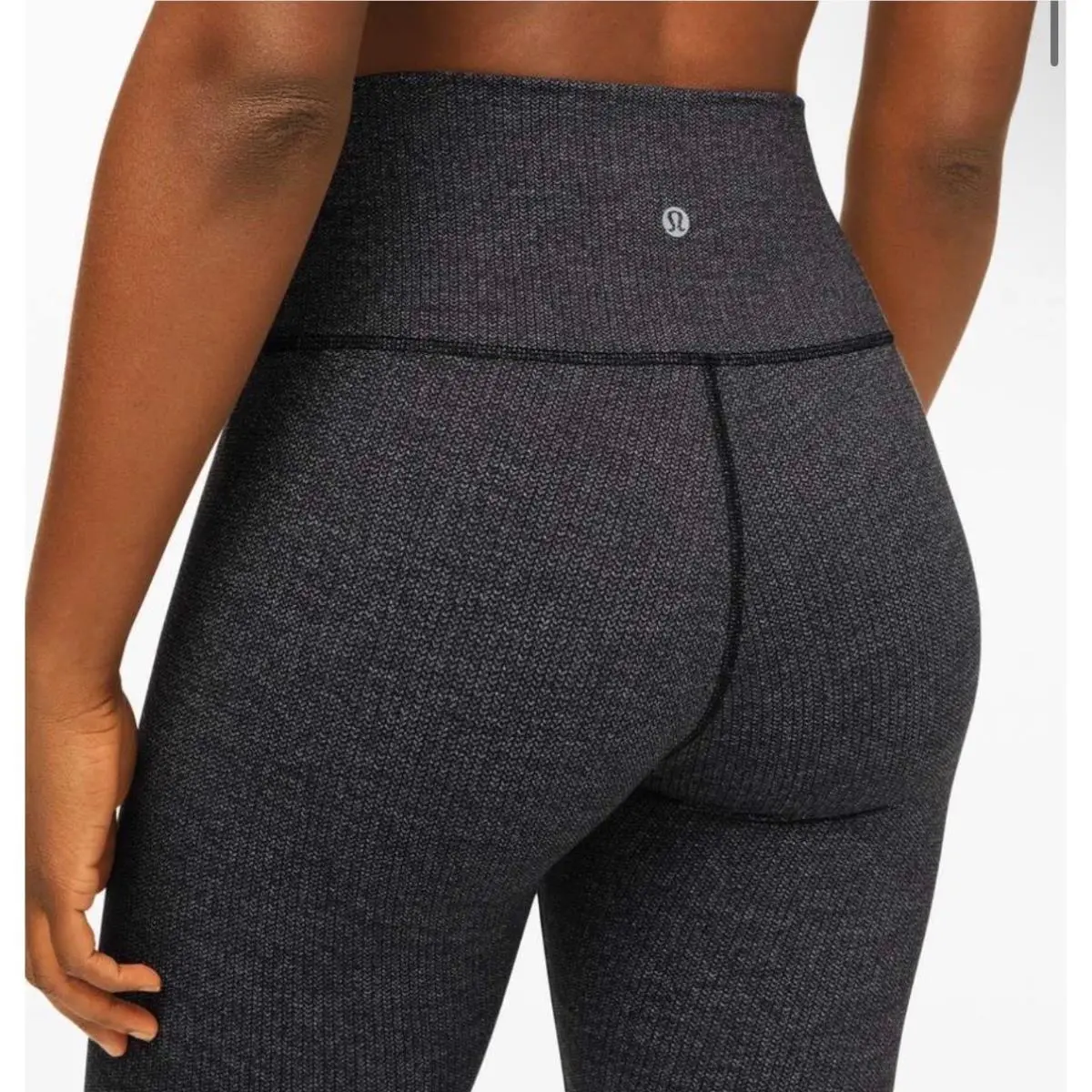 Lululemon Wunder Under HR Tight 28 Luon Variegated Knit Jacquard W5CMBS 6
