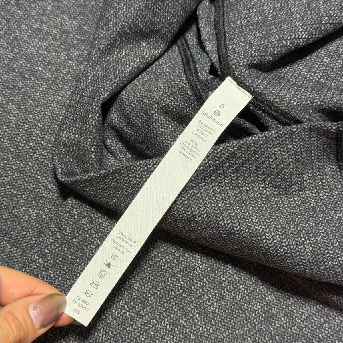 Lululemon clothing - Gray 7