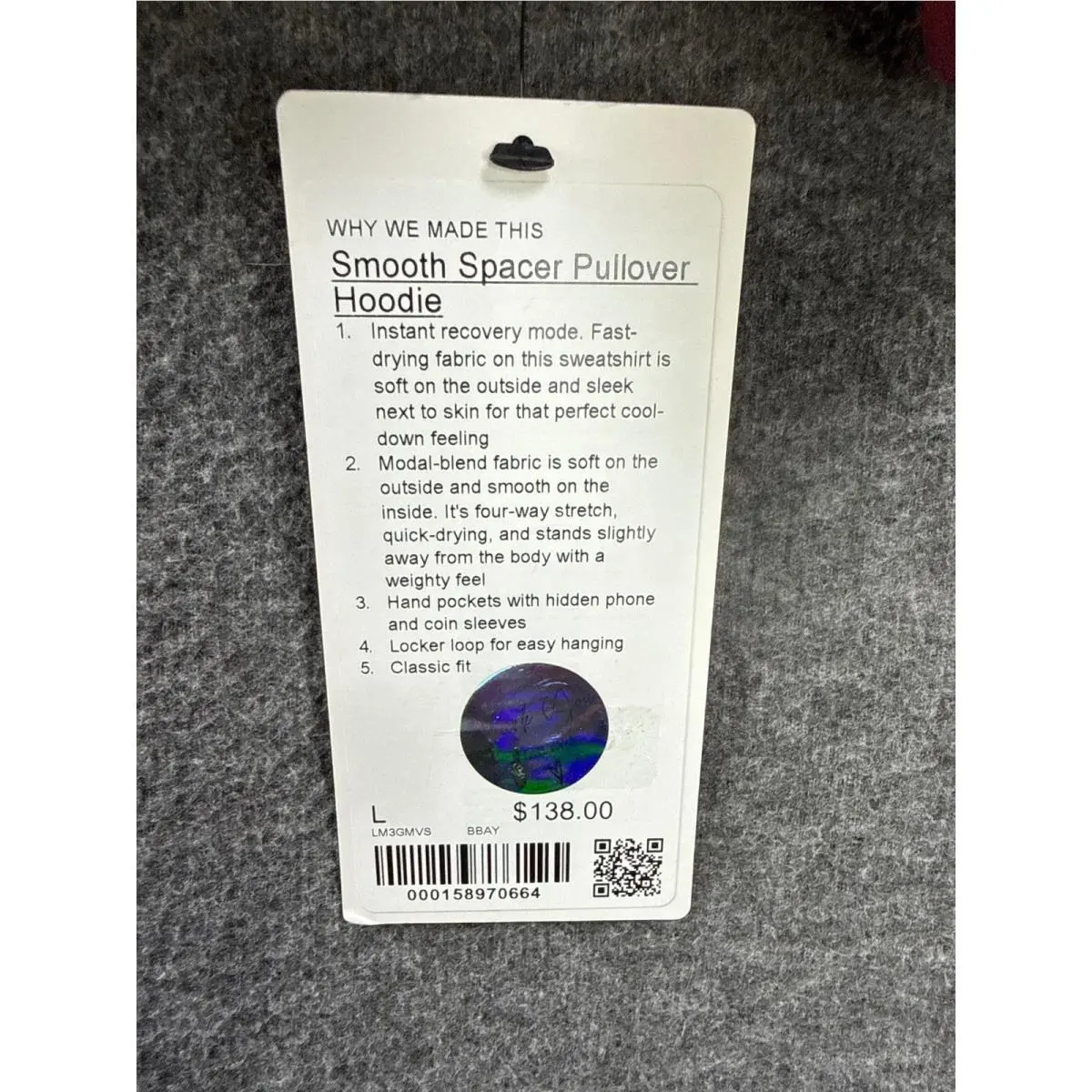 Lululemon clothing - Red 1