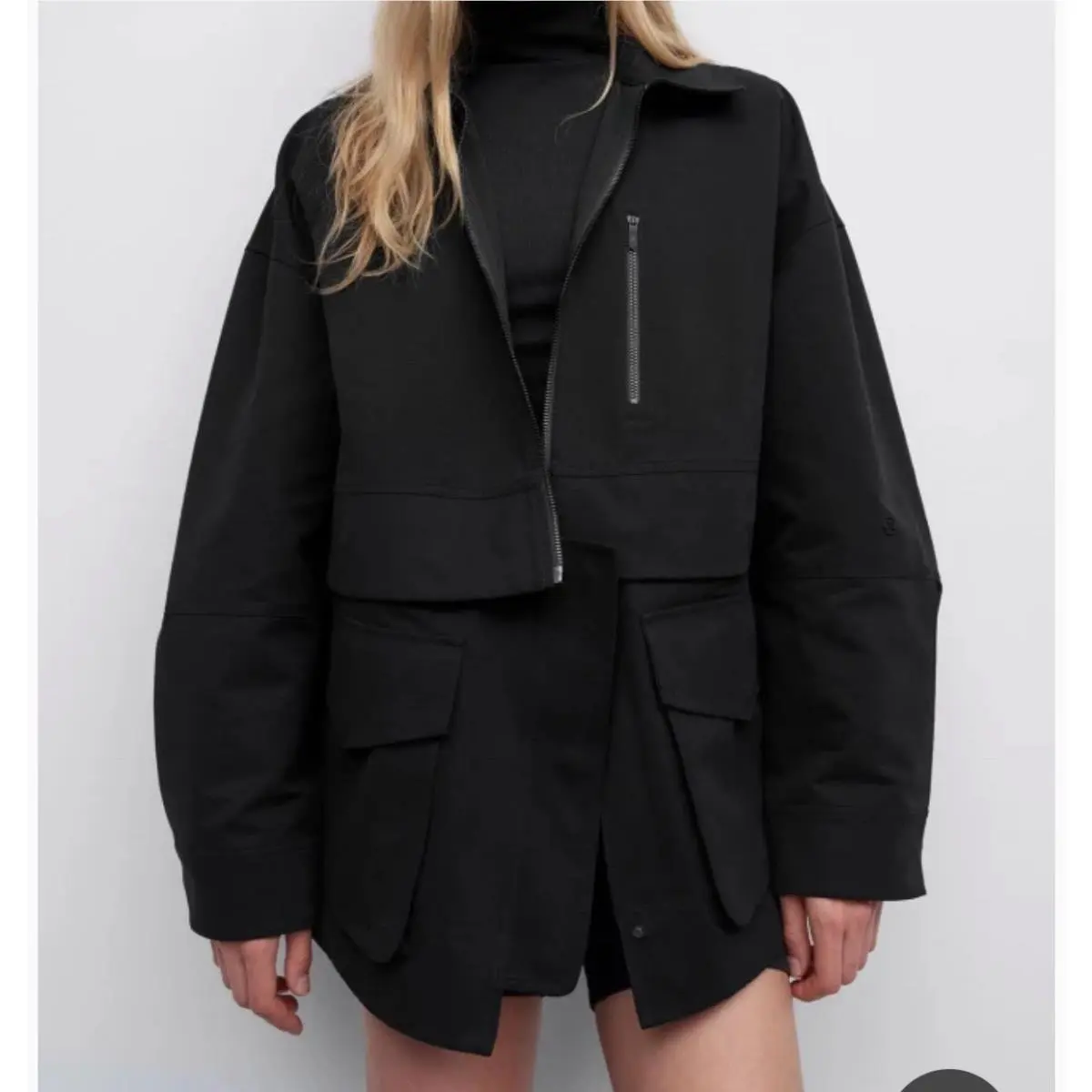 Womens Lululemon Black Glyde 2-in-1 Adaptable Jacket Sz Small S