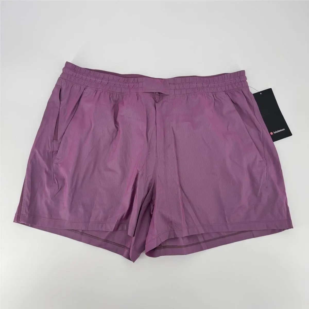 Lululemon Pace Breaker Short 5 LL Iridescent Magenta Purple Xxl LM7BH7S