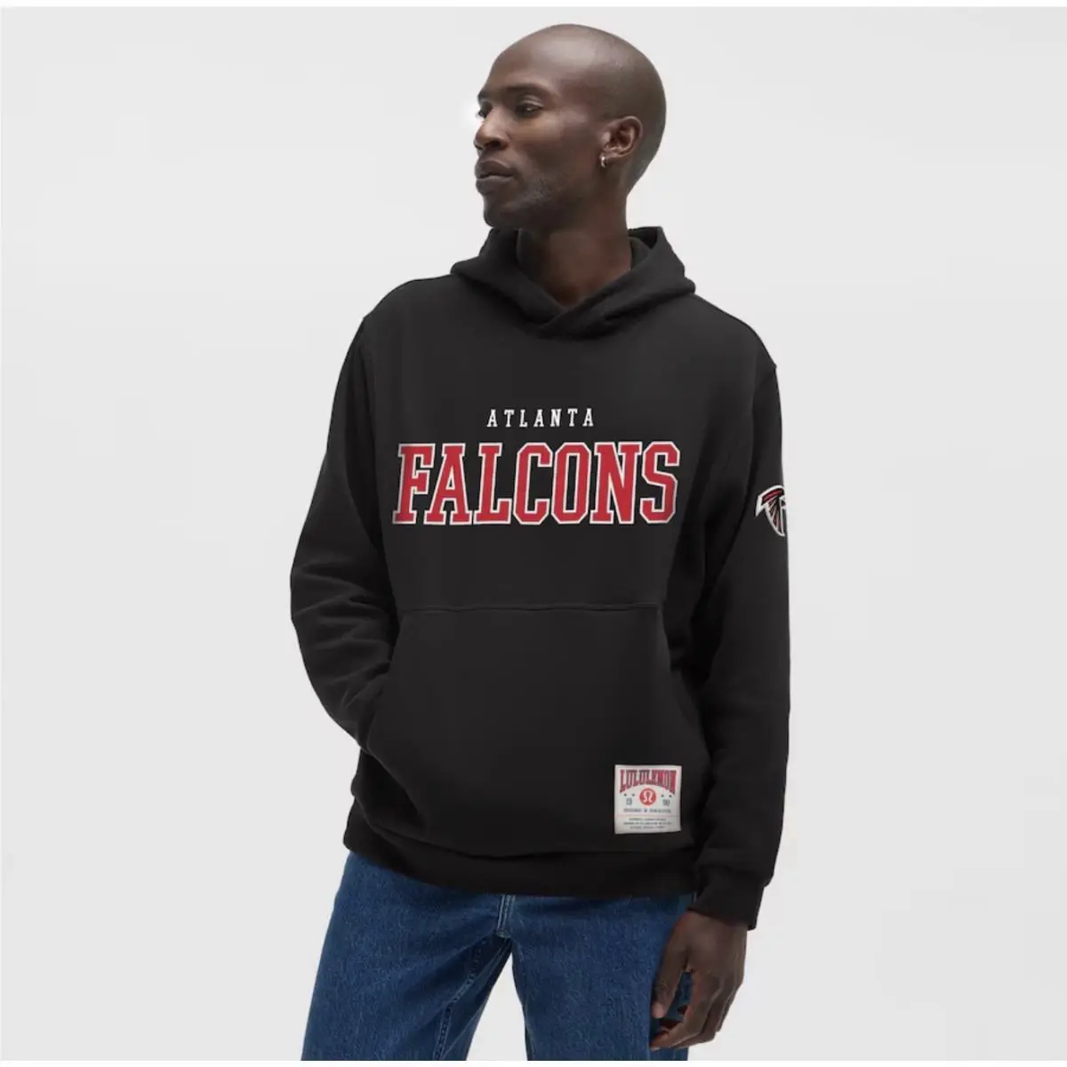 Lululemon Nfl Atlanta Falcons Steady State Pullover Hoodie Men Size Xxl