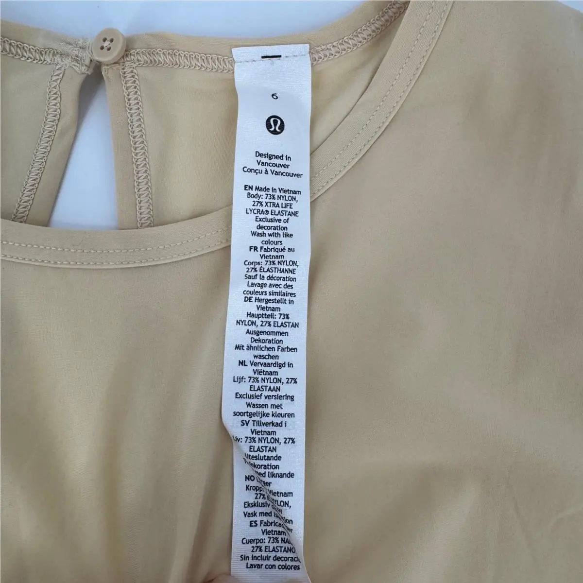 Lululemon clothing - Beige 2