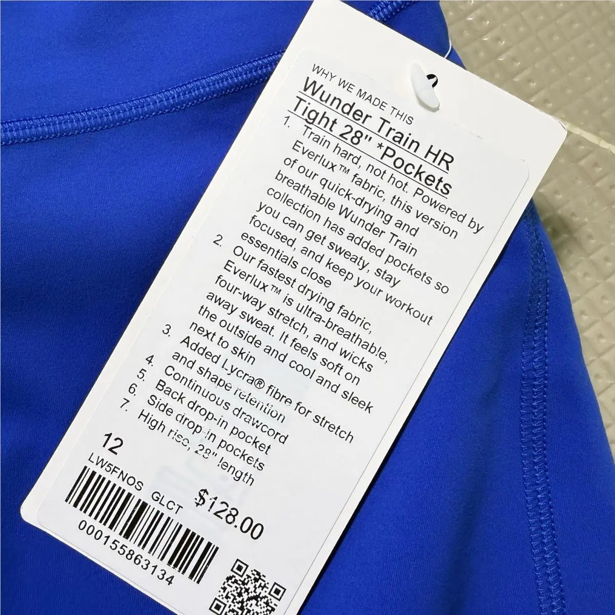 Lululemon clothing - LW5FNOS - LW5FNOS - Blue 1
