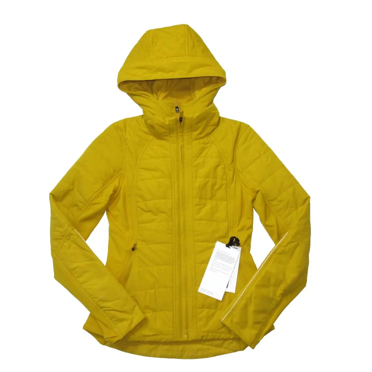 Lululemon Another Mile Jacket in Honeycomb Quilted Full Zip Hooded 4