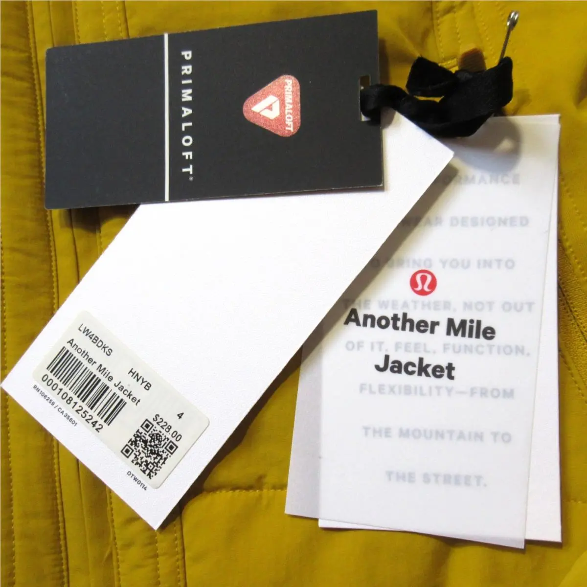 Lululemon clothing - Yellow 1