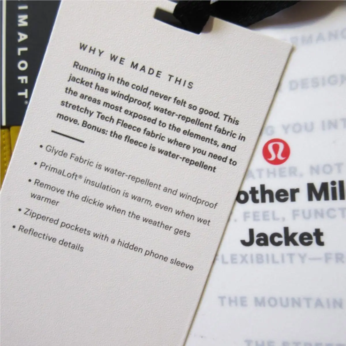 Lululemon clothing - Yellow 2
