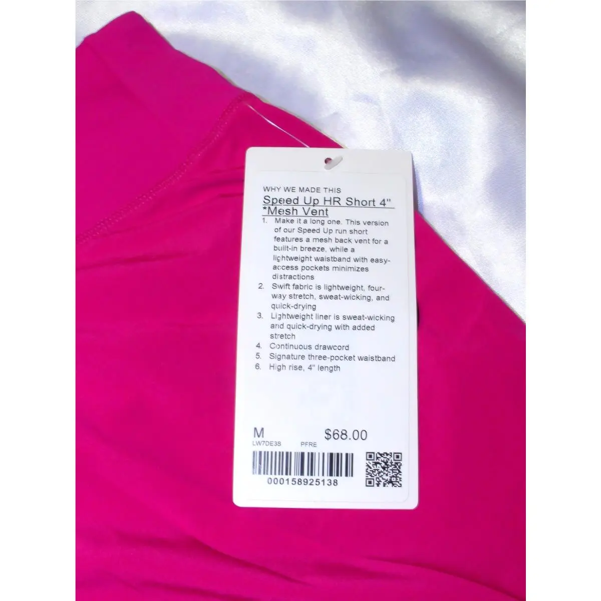 Lululemon clothing - Speed Up Short 4