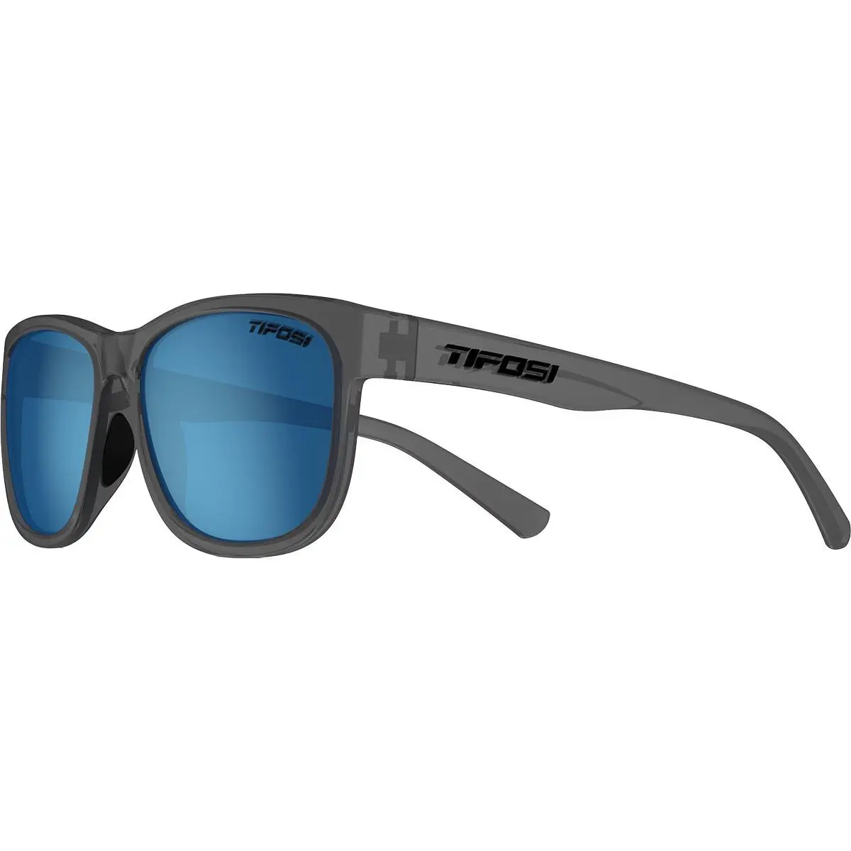 Optics Swank XL Polarized Sunglasses Satin Vapor/sky Blue Polarized One by Tifosi
