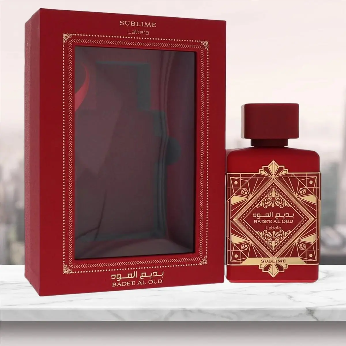 Lattafa Badee Al Oud Sublime Eau De Parfum Spray By Lattafa - 3.4 oz