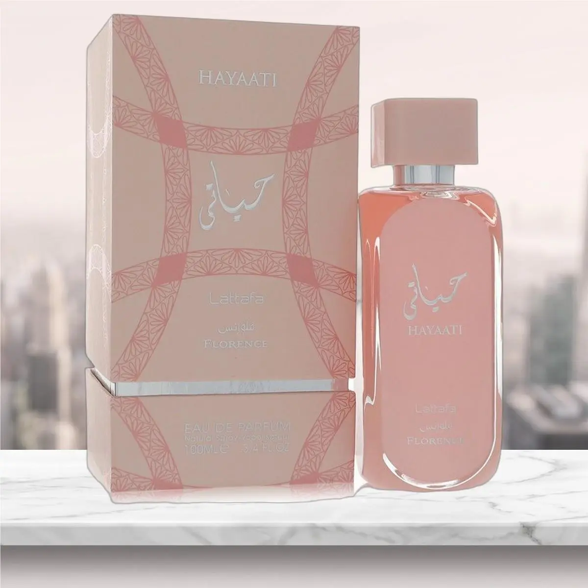 Lattafa Hayaati Florence Eau De Parfum Spray Unisex By Lattafa - 3.4 oz