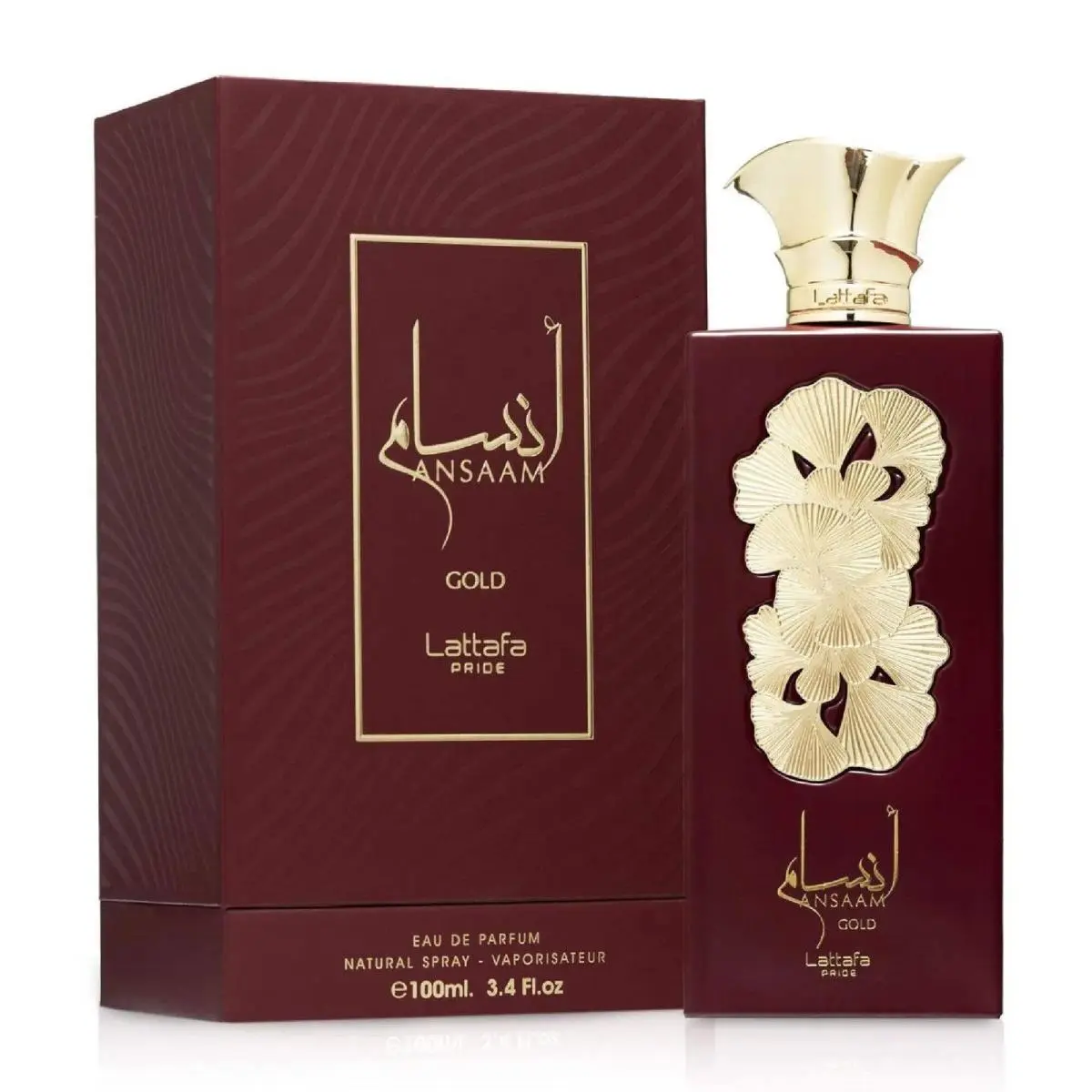 Ansaam Gold by Lattafa - Edp Spray Unisex 100 ml