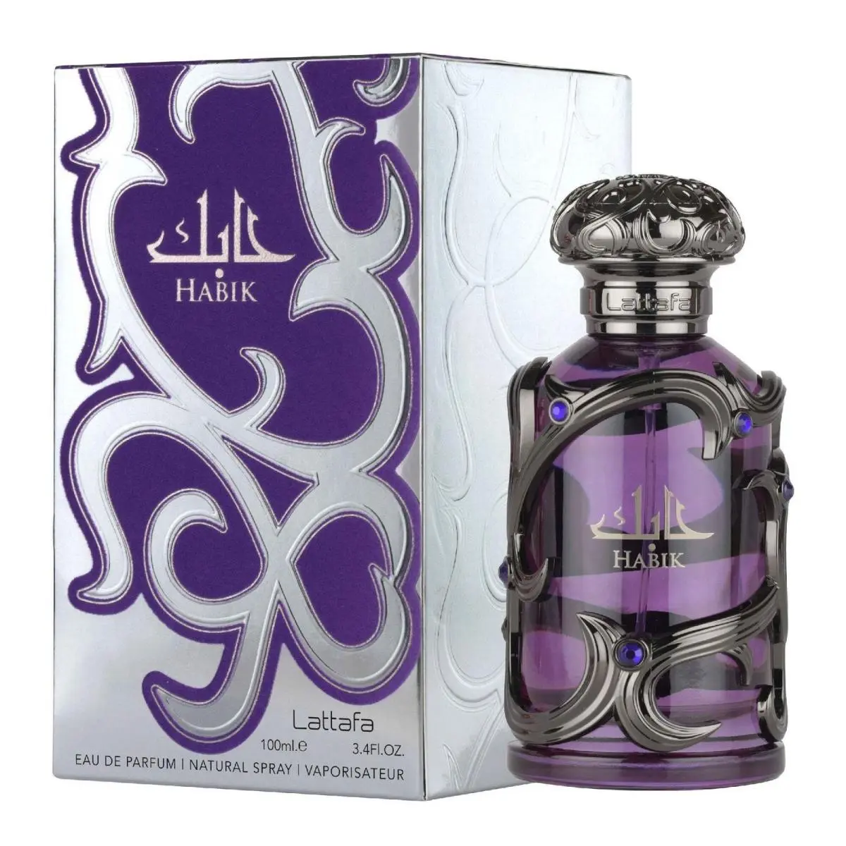 Habik Purple by Lattafa – Edp Men 100 ml