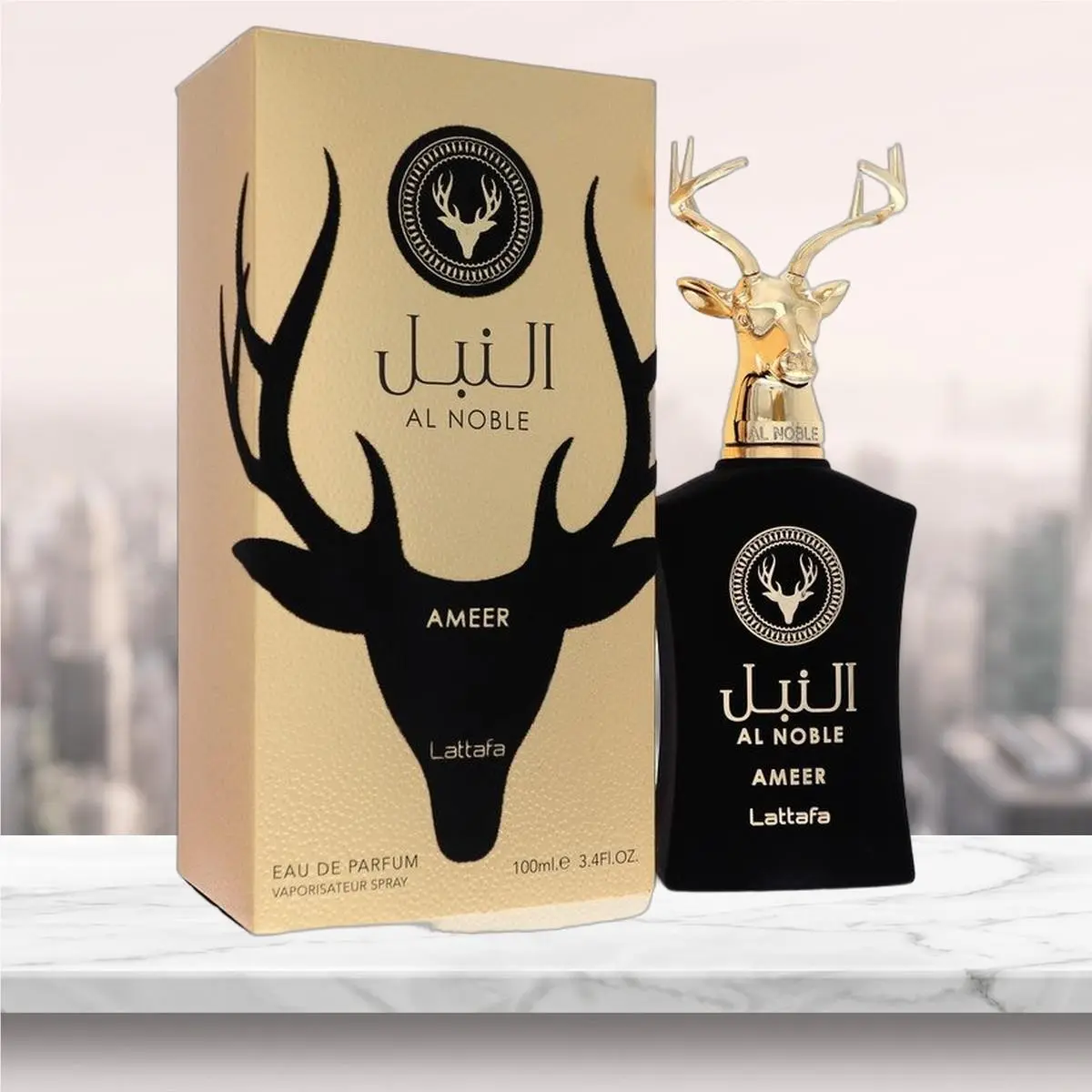 Lattafa Al Noble Ameer Eau De Parfum Spray Unisex By Lattafa - 3.4 oz