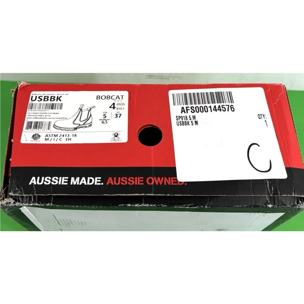Redback shoes - BOBCAT TPU SAFETY TOE - BOBCAT TPU SAFETY TOE - Black (UPC: 883983013874) 4