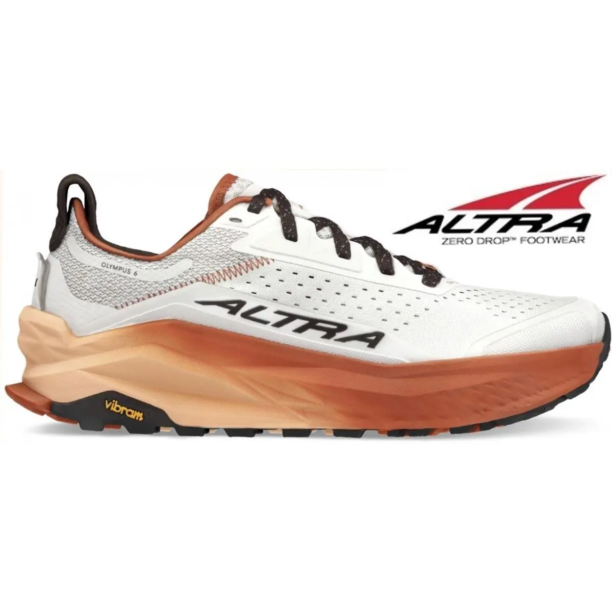 Altra Olympus 6 Trail Run Shoe Achilles Pillow Zero Drop Megagrip Sole Mens 10.5