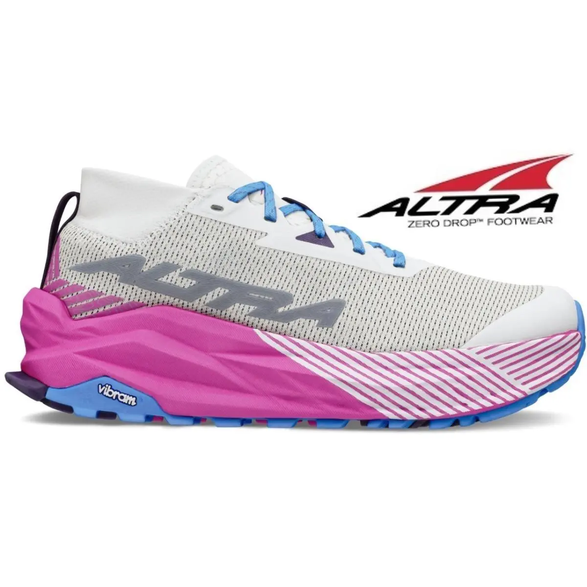 Altra Olympus 275 Trail Run Shoe Upper High Cushion Zero Drop Gaiters Womens 8.5