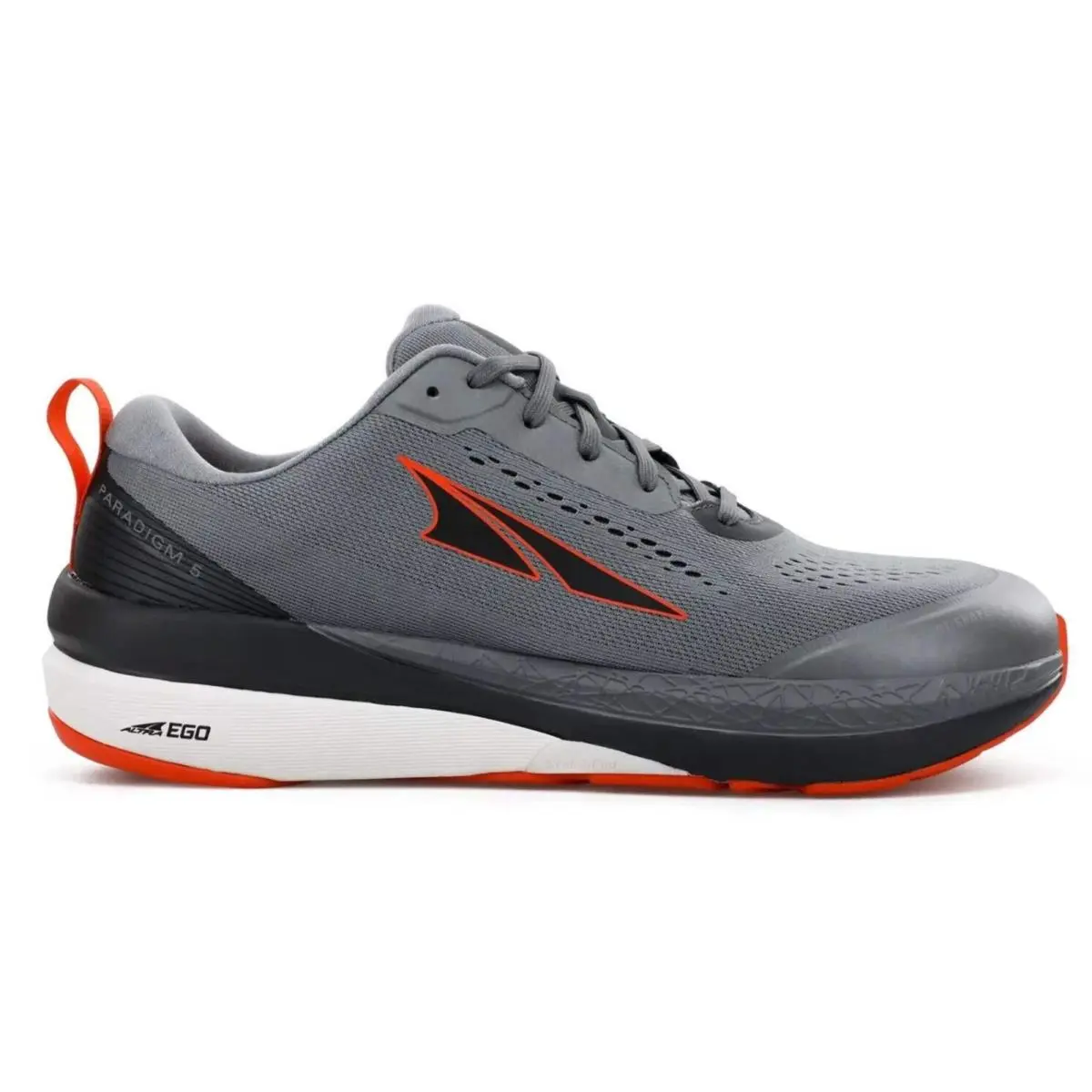 Altra Men`s Paradigm 5 Running Shoes 12.5 US Gray/orange Rare