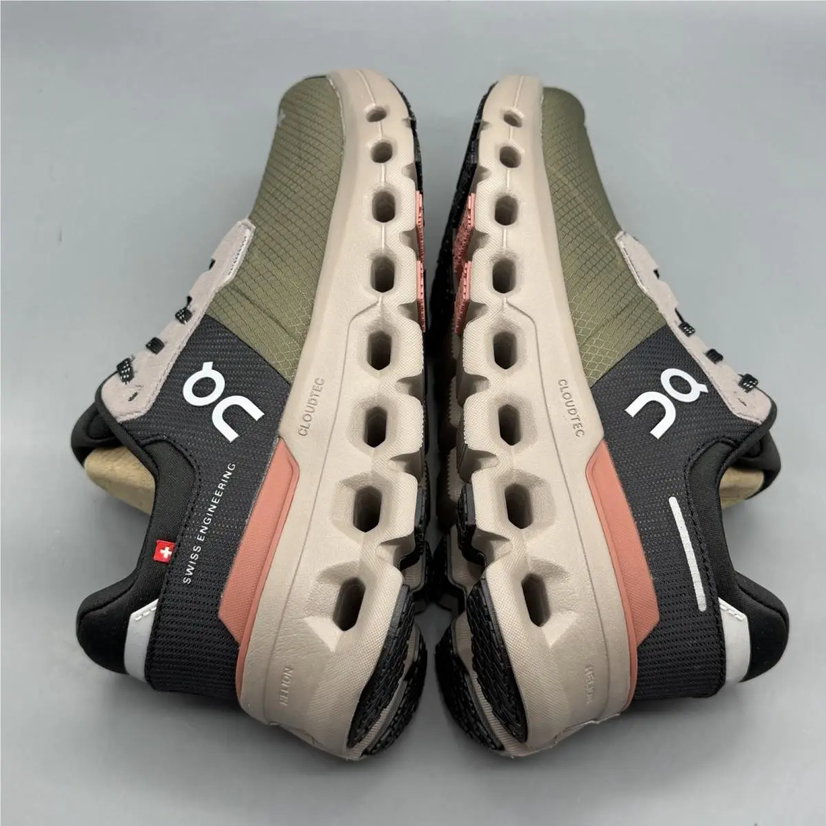 On-Running shoes - On Cloudrunner 2 Waterproof - Cloudrunner Waterproof - 3WE10142131 - Olive/Mahogany (UPC: 7630867896404) 4