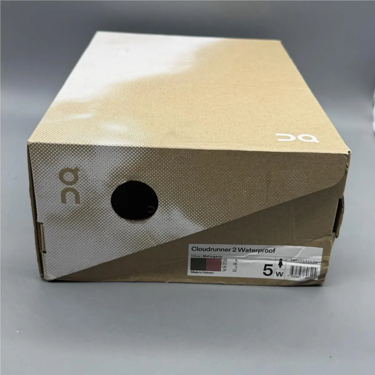 On-Running shoes - On Cloudrunner 2 Waterproof - Cloudrunner Waterproof - 3WE10142131 - Olive/Mahogany (UPC: 7630867896404) 14