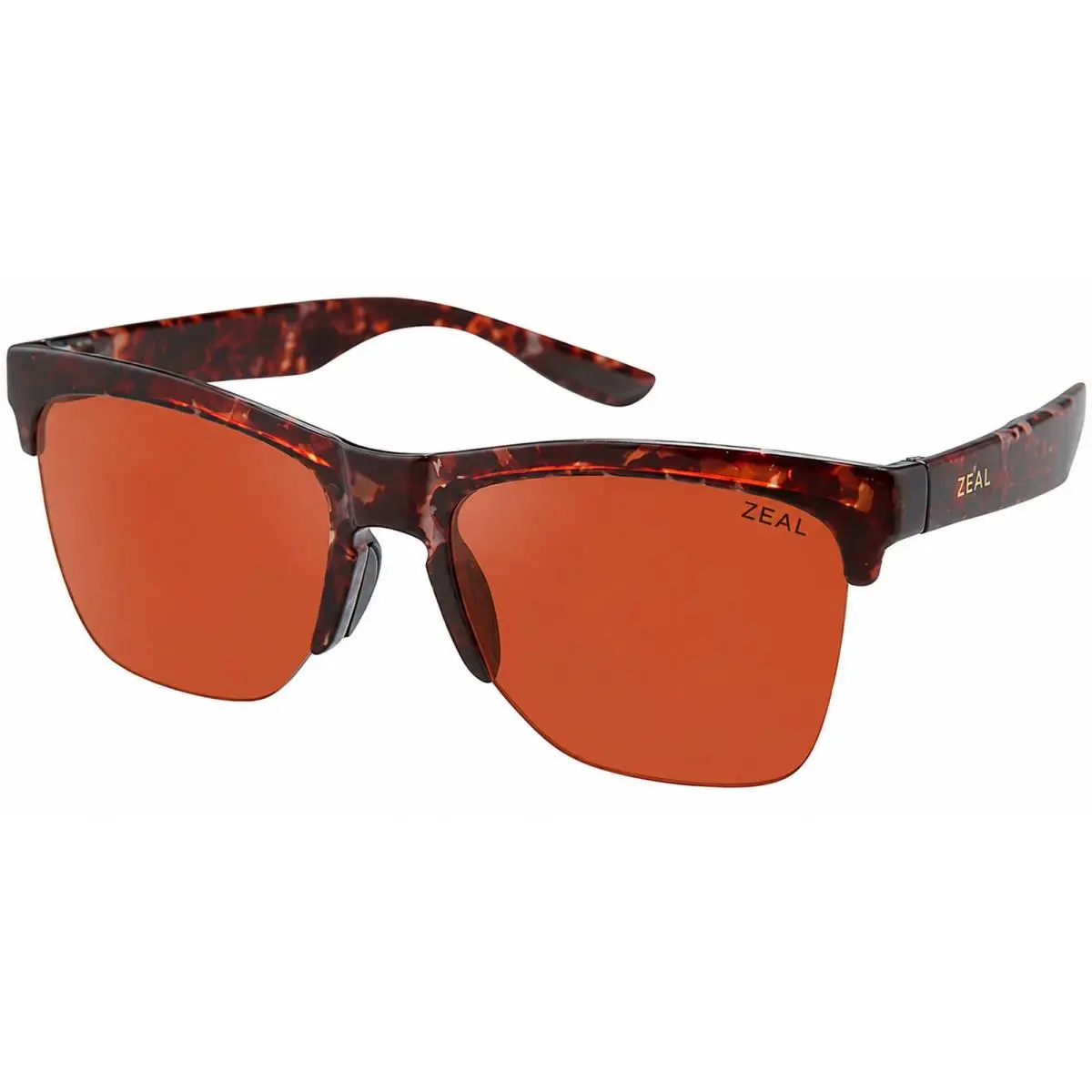 Zeal Palisade Polarized Semi-rimless Brow-line Sport Sunglasses - Japan
