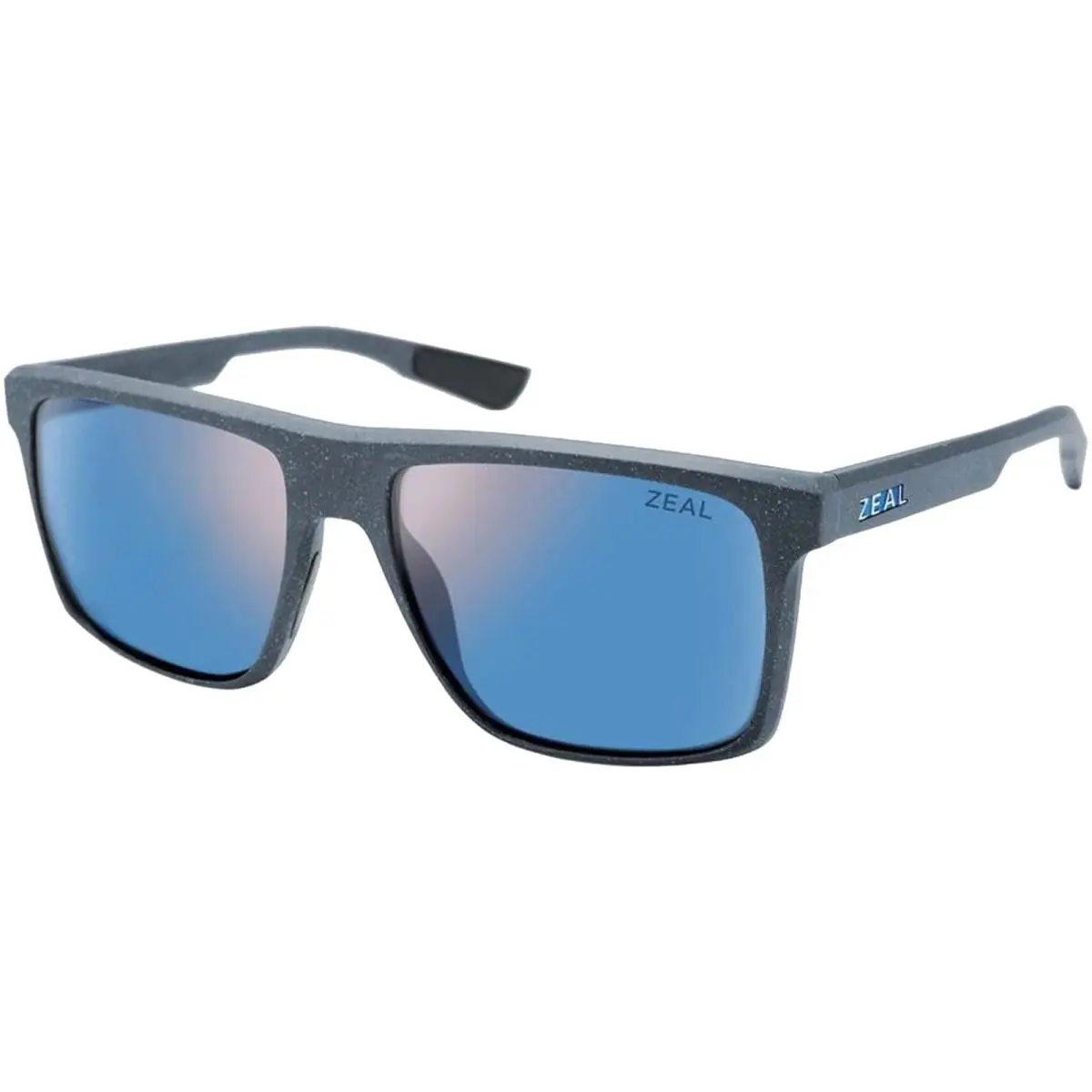 Zeal Divide Midnight Polarized Square Sunglasses w/ Mirror Lens - 11839 Italy