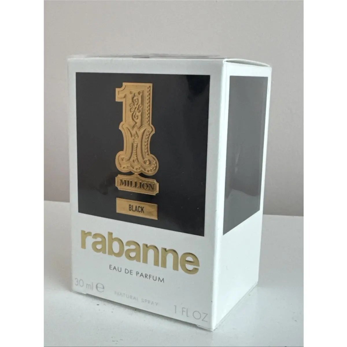 2026 Rabanne 1 One Million Black Eau de Parfum 1.0oz/30ml by Paco Rabanne