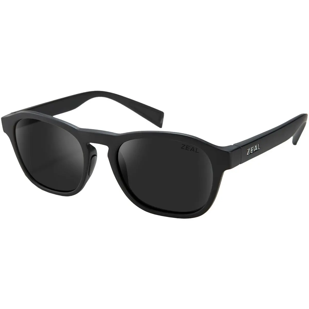 Zeal Dawn Polarized Matte Black Pantos Sunglasses - 11859 - Made in Mauritius