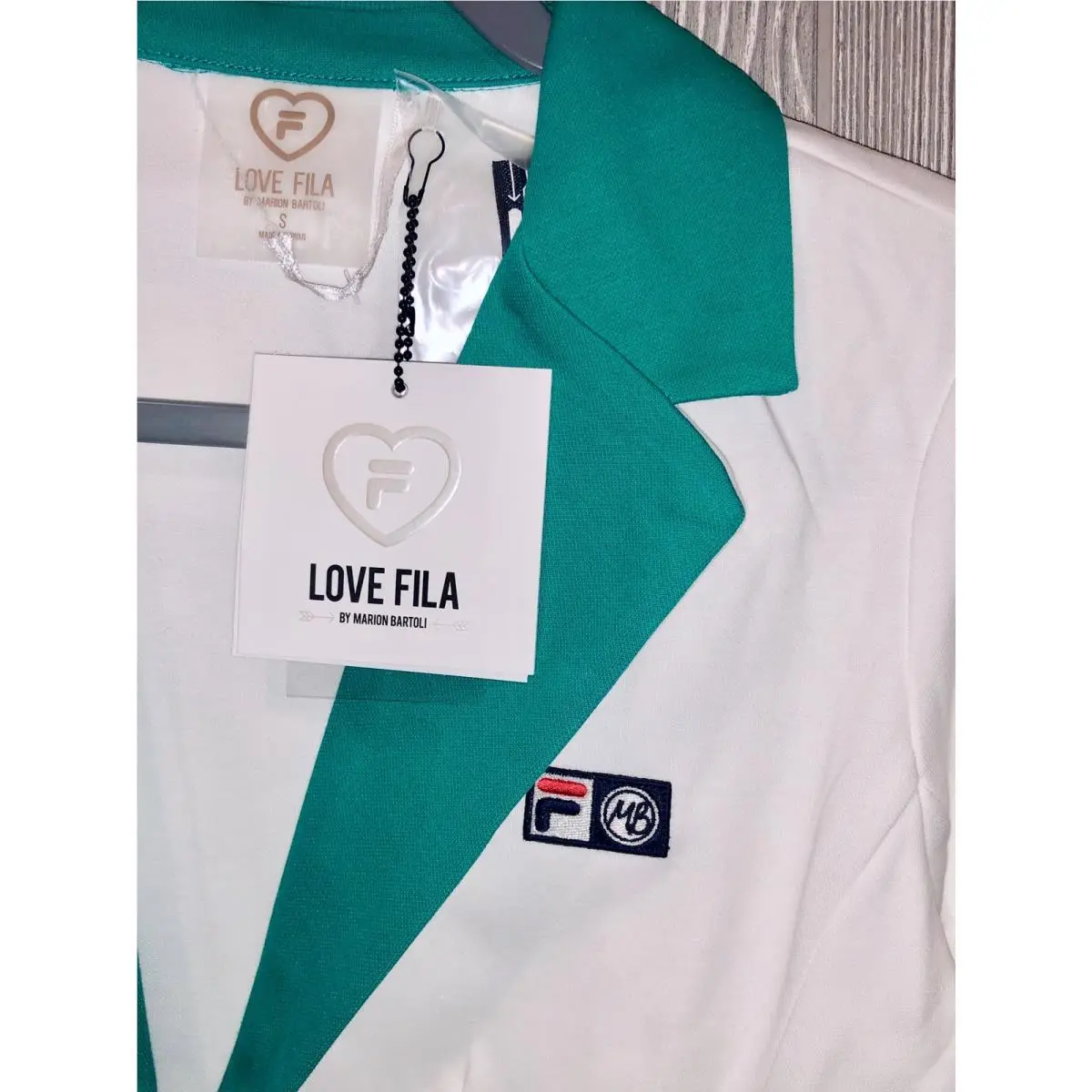 Fila clothing - Love Fila MB Tennis Blazer - TW161RX9 - White 5