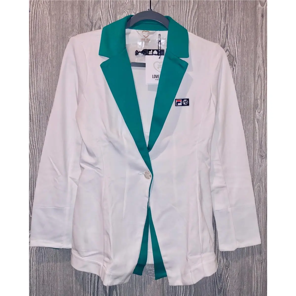Fila clothing - Love Fila MB Tennis Blazer - TW161RX9 - White 13