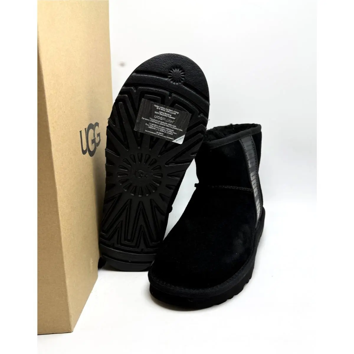 UGG shoes - Classic Mini Side Logo II Boot - 1134962BLK - Black 5