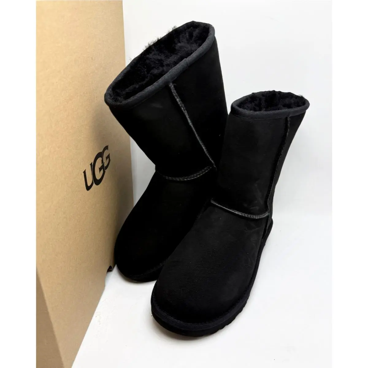 UGG shoes - UGG Classic Short II Boot Boot Black - 1016223BLK - Black 4